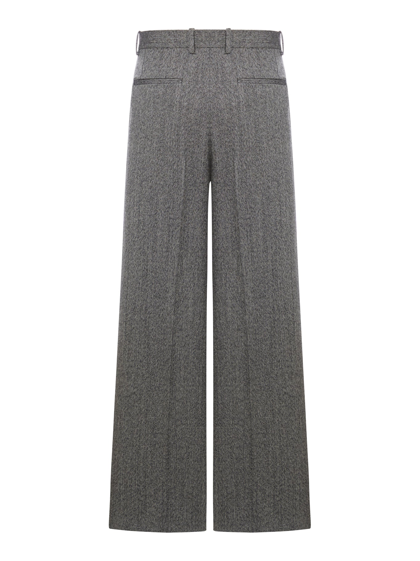 Tailored wool trousers