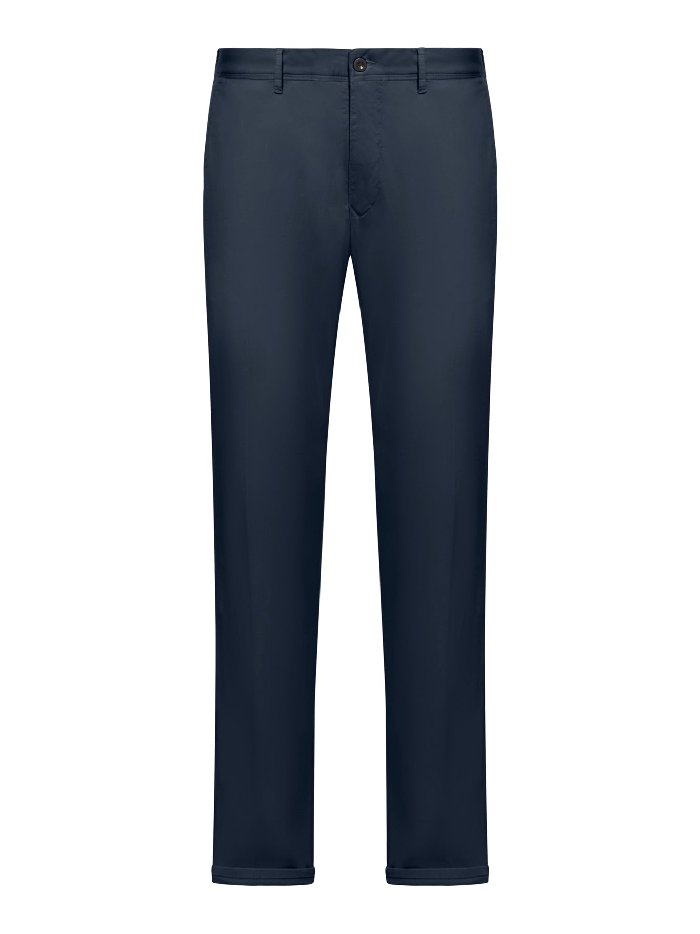 Slim cotton trousers