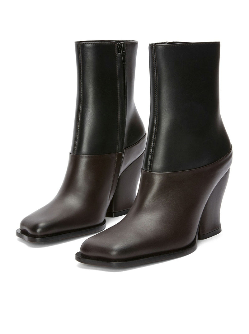 Onda bootie in calfskin