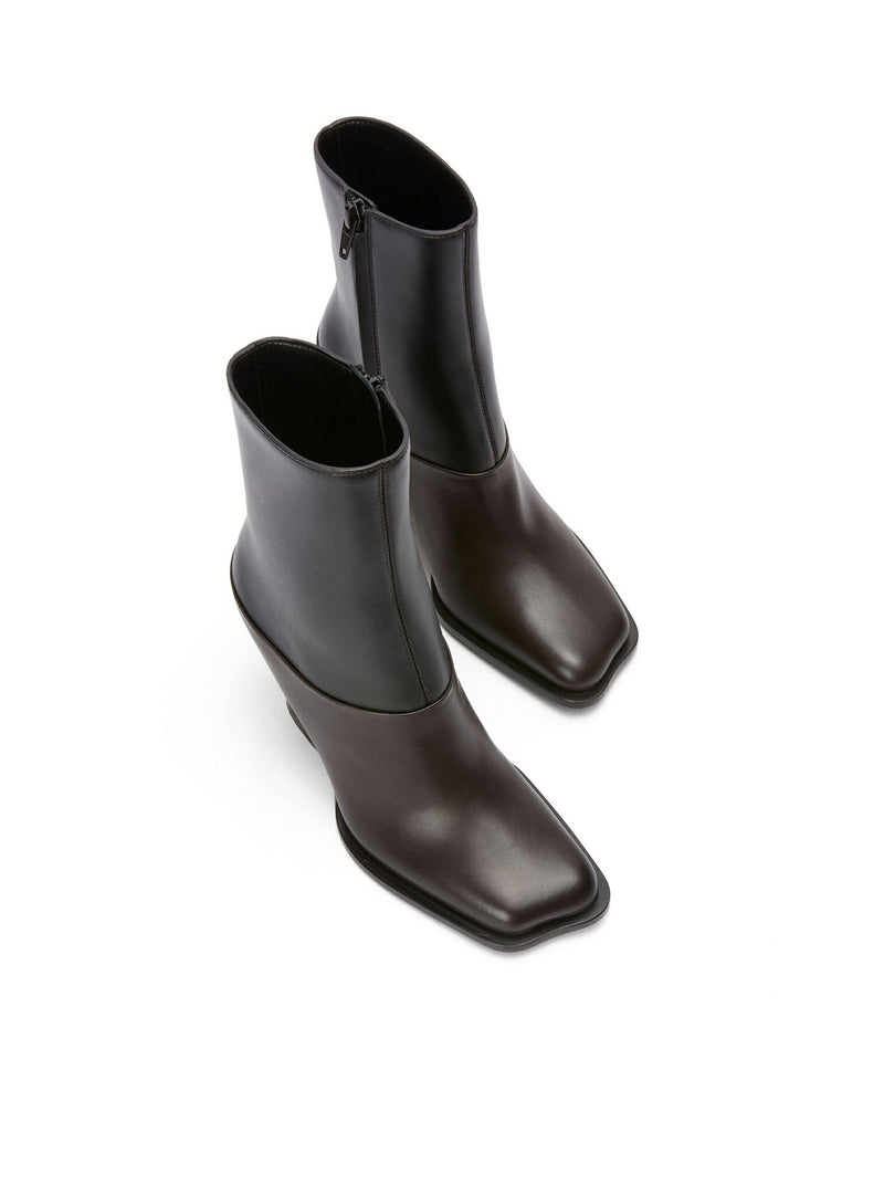 Onda bootie in calfskin