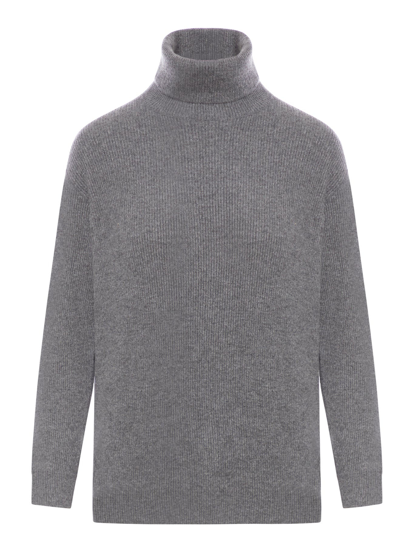 Roll-neck cashmere jumper