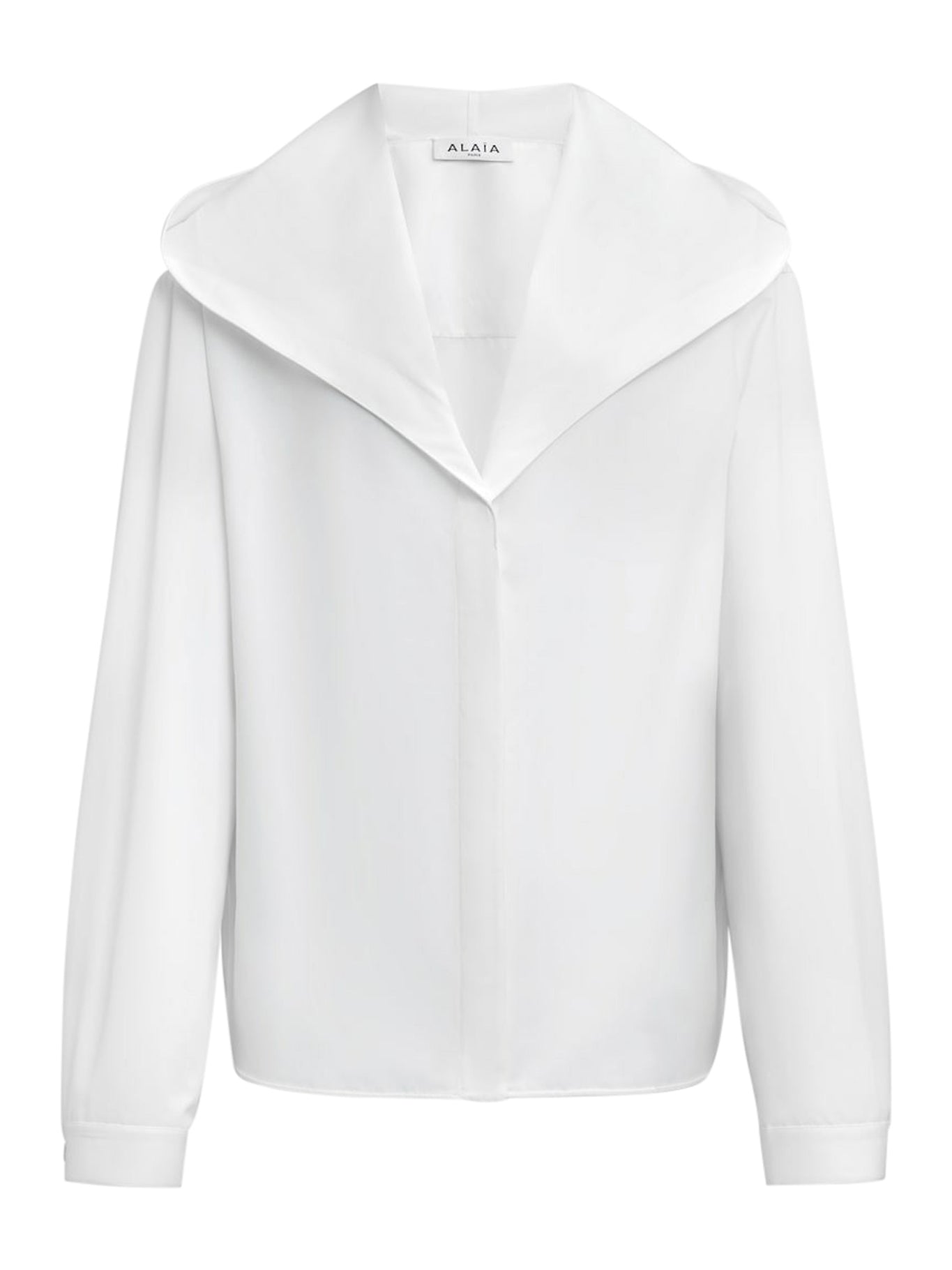 POPLIN HOODED SHIRT