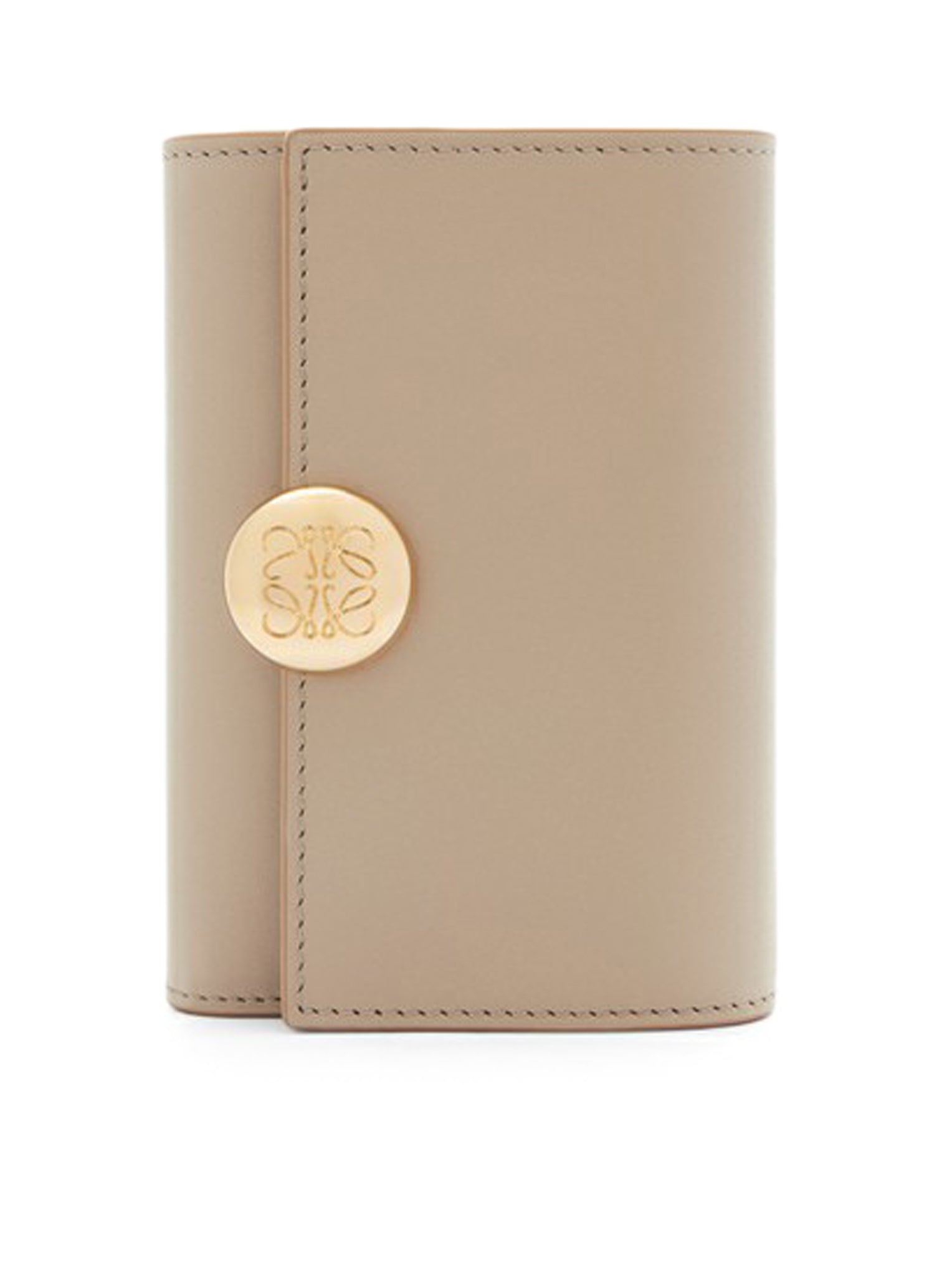 Pebble Small Vertical Wallet in Calfskin Nappa