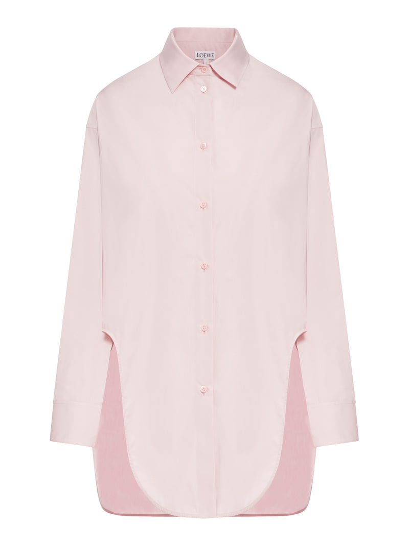 ASYMMETRIC COTTON SHIRT