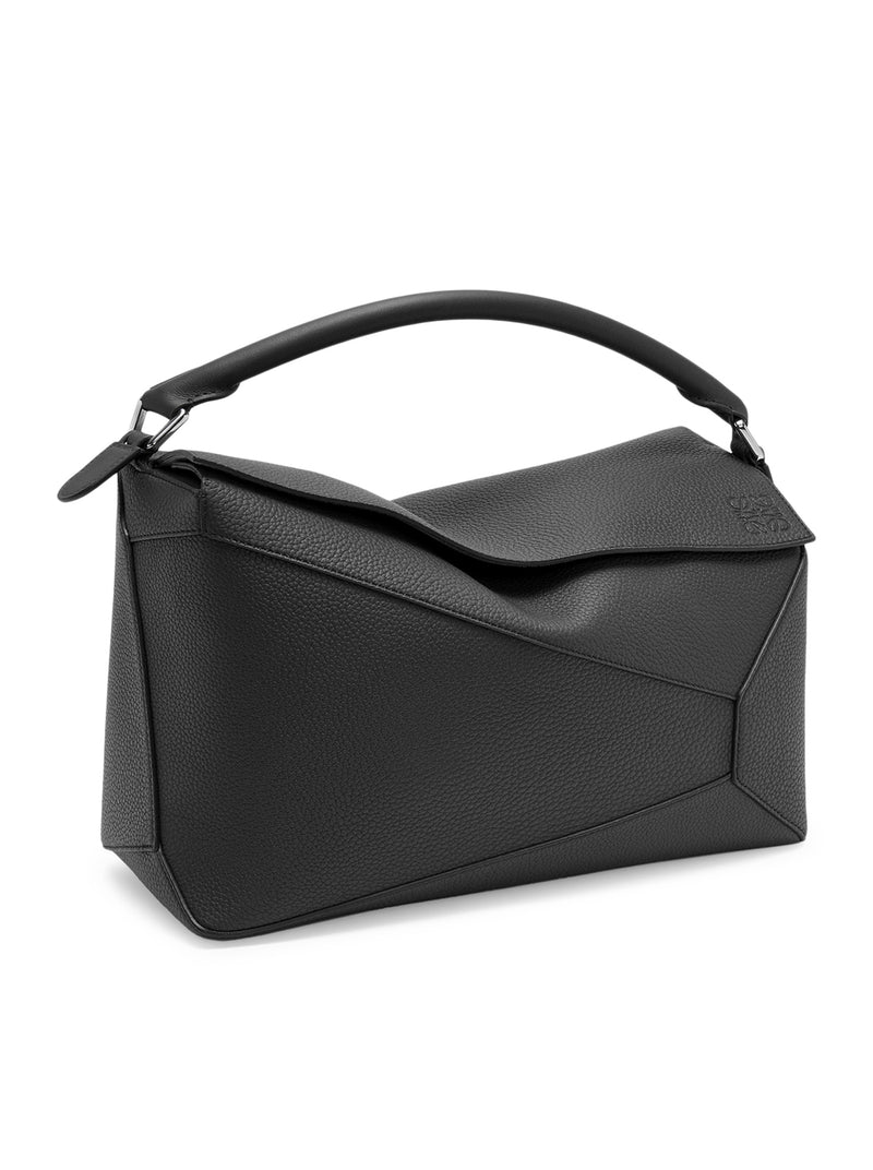 LARGE PUZZLE BAG IN HAMMERED CALFSKIN