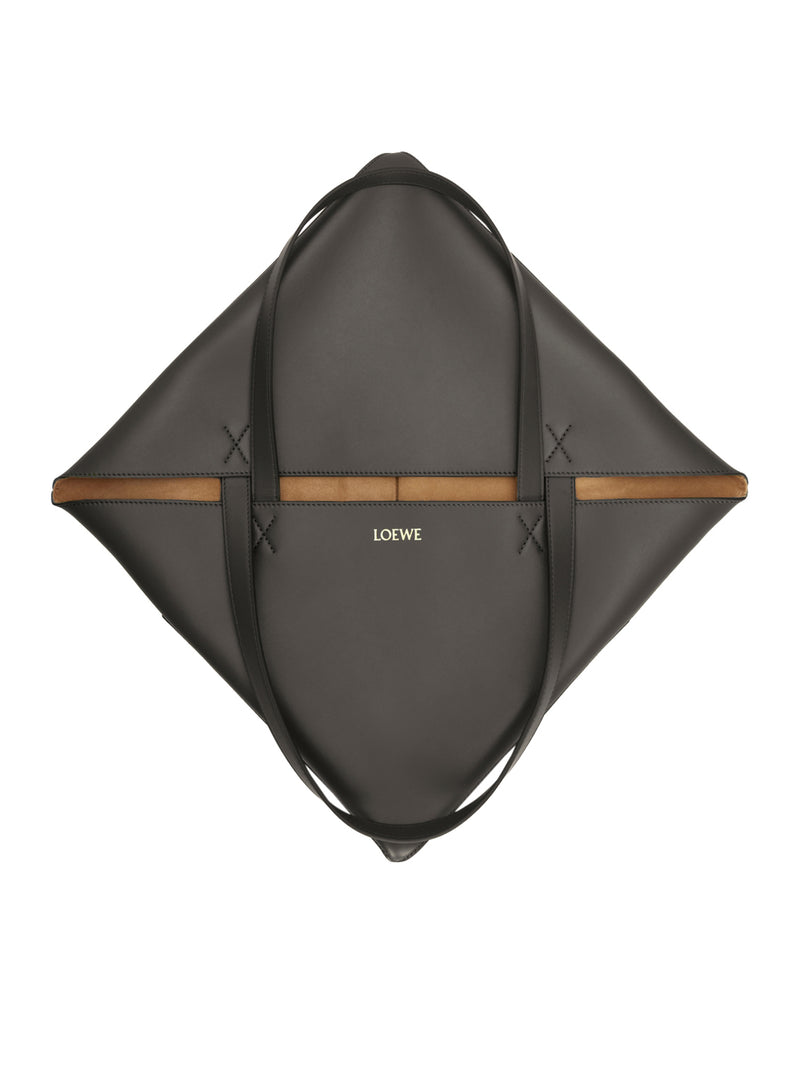 PUZZLE FOLD TOTE XL BAG IN POLISHED CALFSKIN