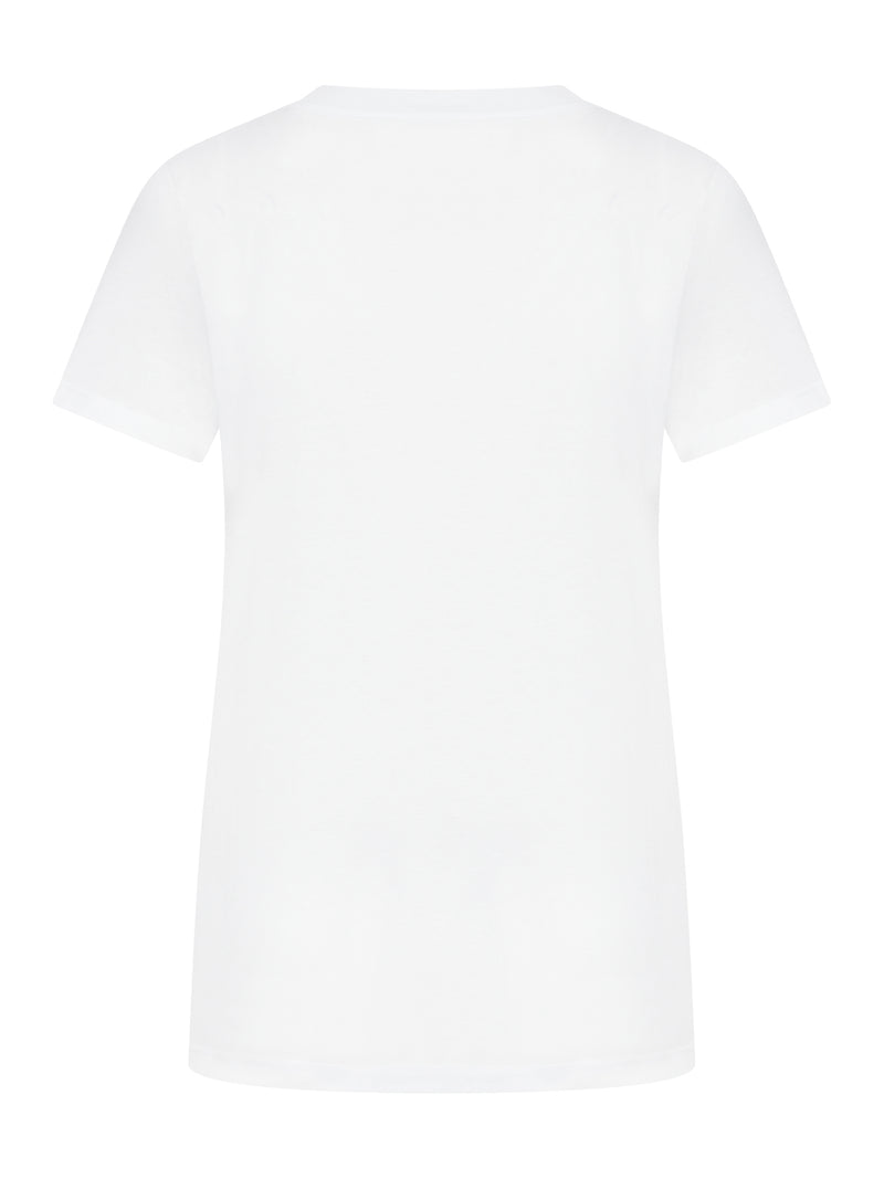 COTTON T-SHIRT WITH EMBROIDERED LOGO