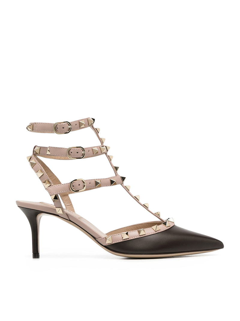 ROCKSTUD CALFSKIN SLINGBACK