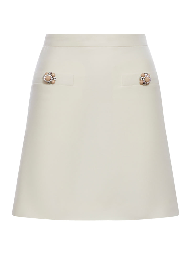 CREPE COUTURE SKIRT