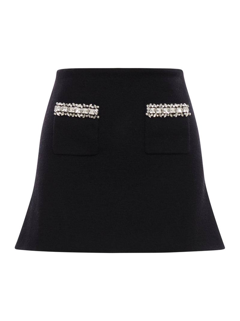 MINI SKIRT WITH DECORATIONS