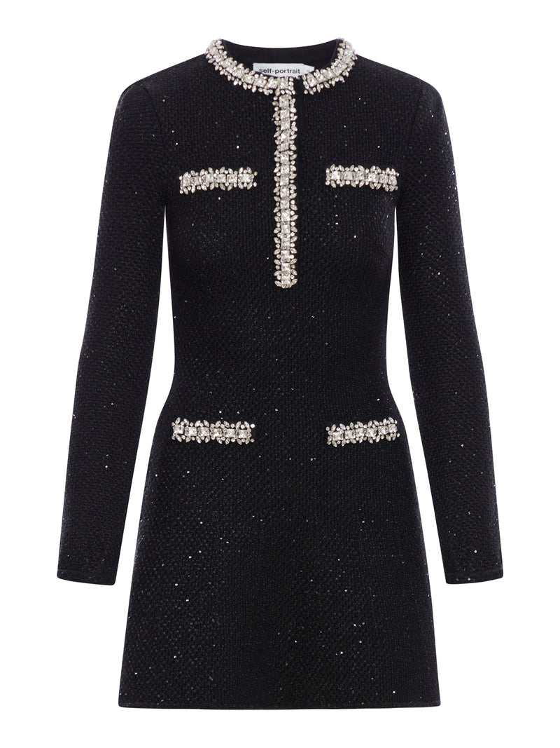 MINI DRESS WITH SEQUINS