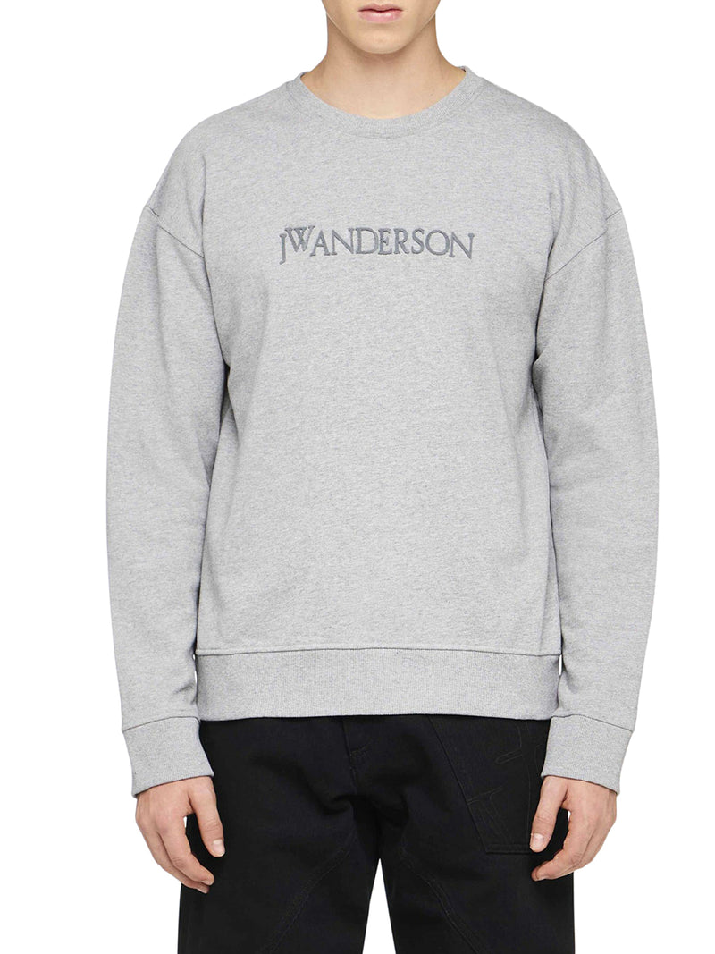 SWEATSHIRT WITH EMBROIDERED LOGO