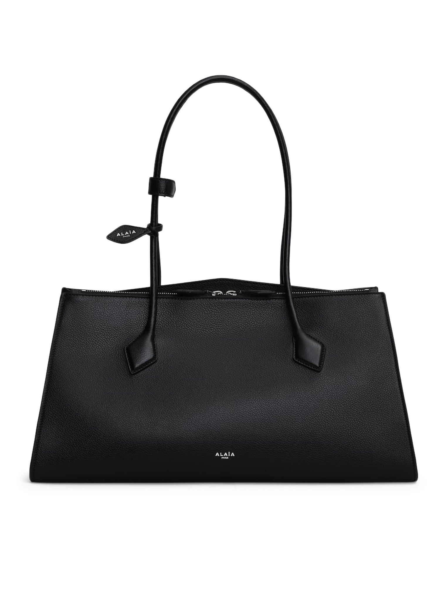 LE TECKEL TOTE BAG IN SHINY GRAINED CALFSKIN