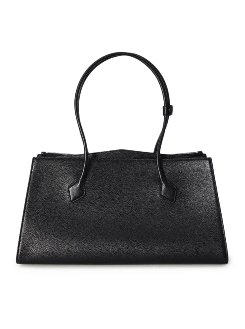 LE TECKEL TOTE BAG IN SHINY GRAINED CALFSKIN