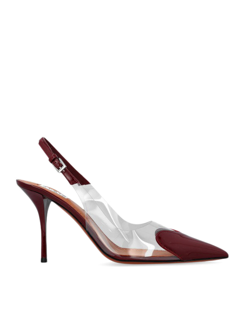 LE CŒUR SLINGBACKS IN PATENT CALFSKIN