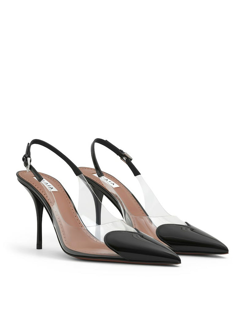 LE CŒUR SLINGBACKS IN PATENT CALFSKIN