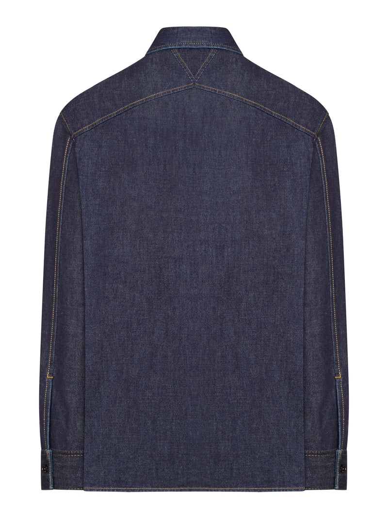 INDIGO REGULAR DENIM SHIRT