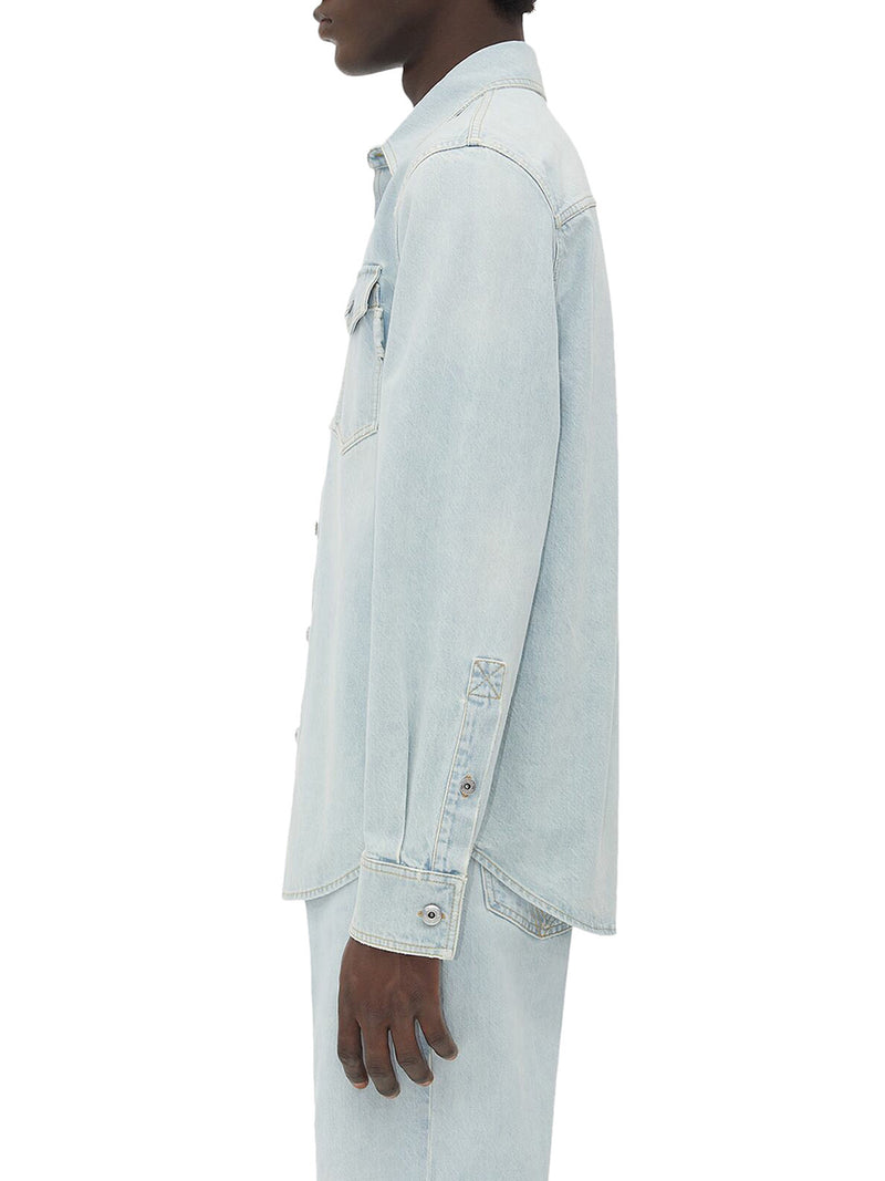 OVERSHIRT IN DENIM EXTRA BLEACH