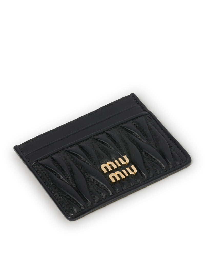 NAPPA MATELASSE CARD HOLDER`