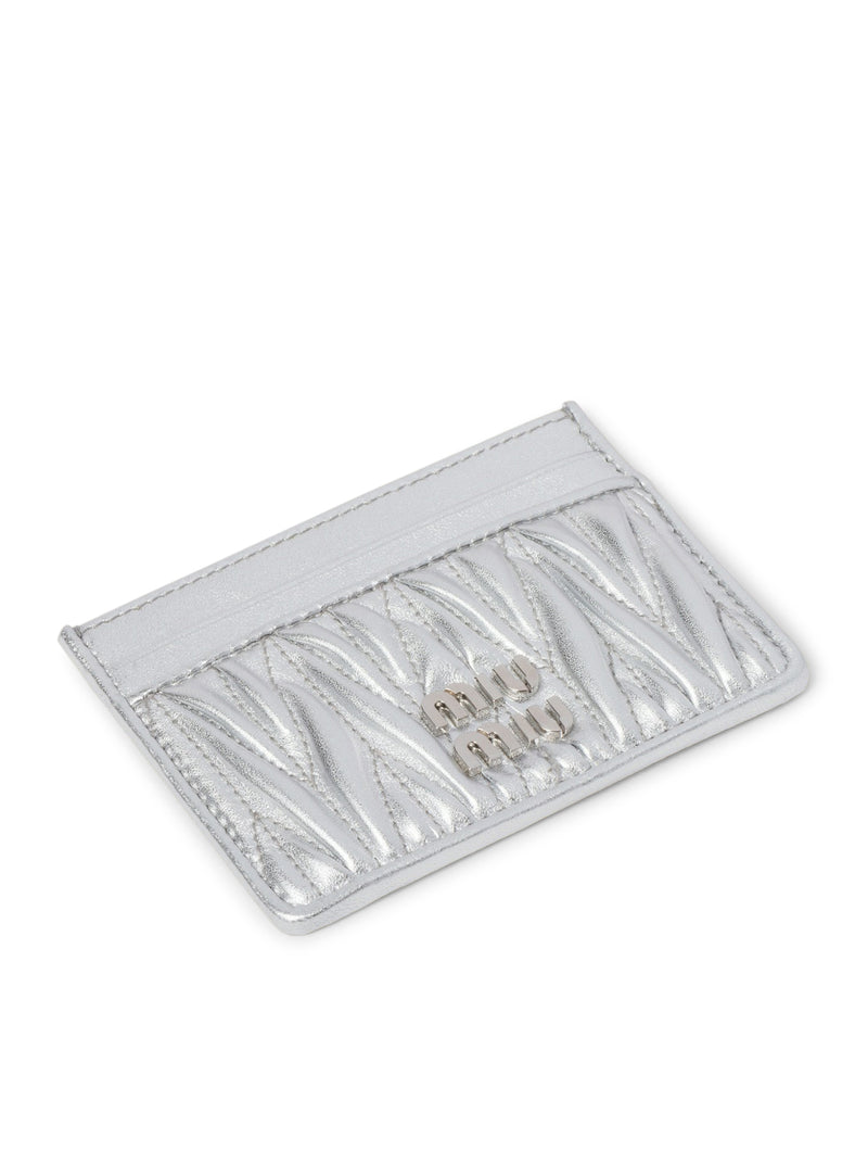 NAPPA MATELASSE CARD HOLDER`