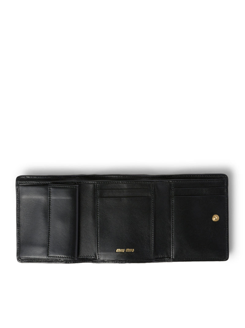 SMALL WALLET IN NAPPA MATELASSE