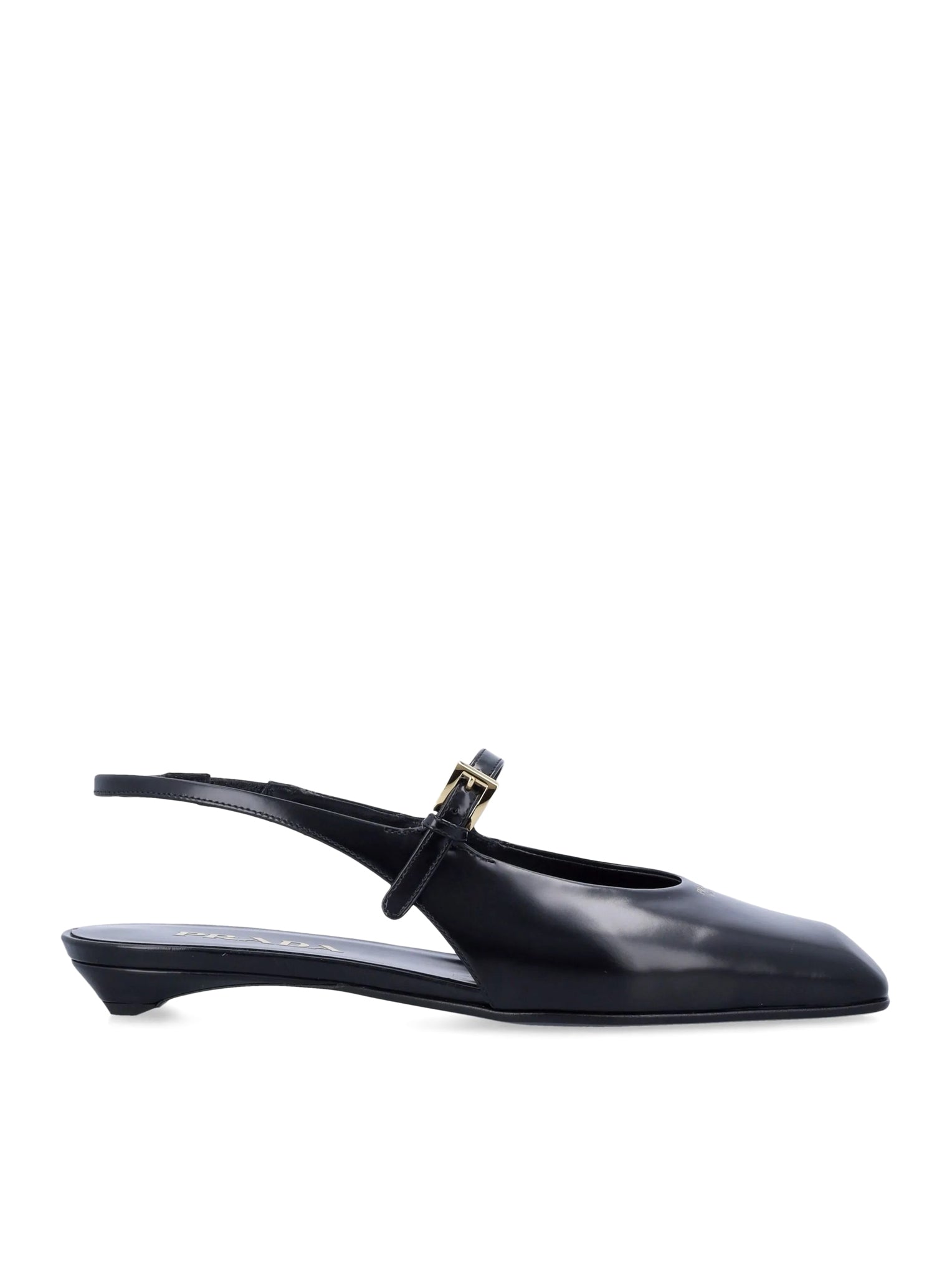 SMOOTH LEATHER SLINGBACK BALLERINAS