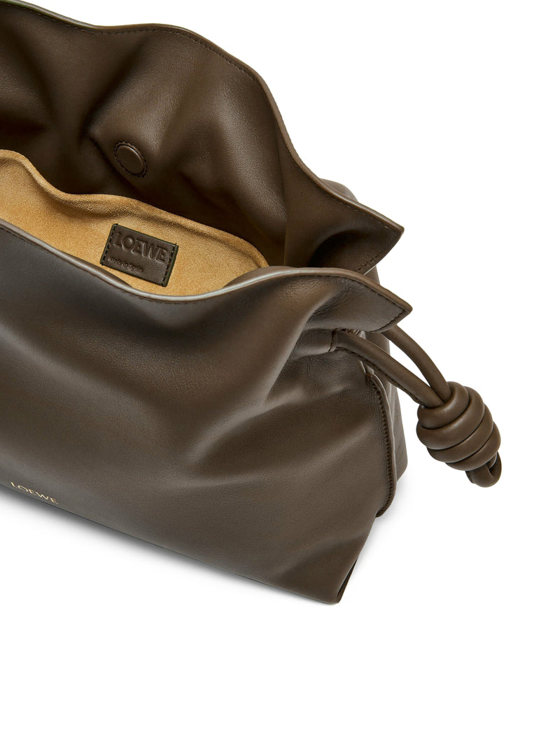 FLAMENCO CLUTCH MEDIUM BAG IN CALFSKIN NAPPA