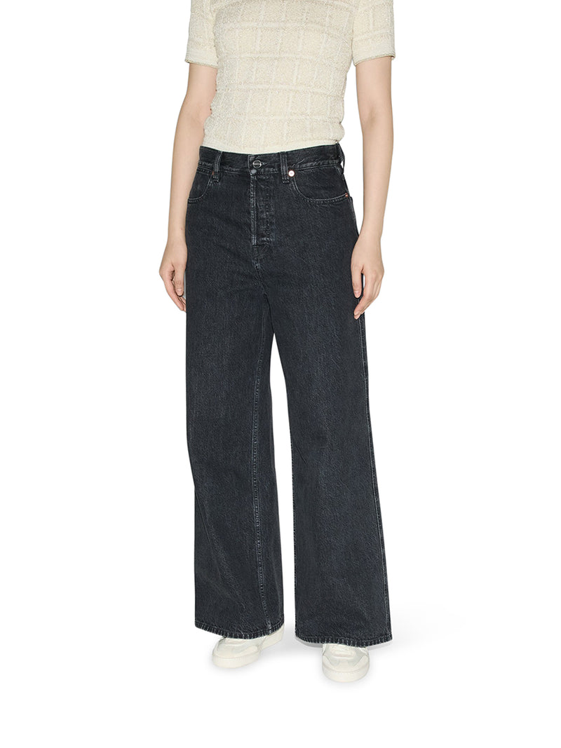 WIDE LEG DENIM PANT