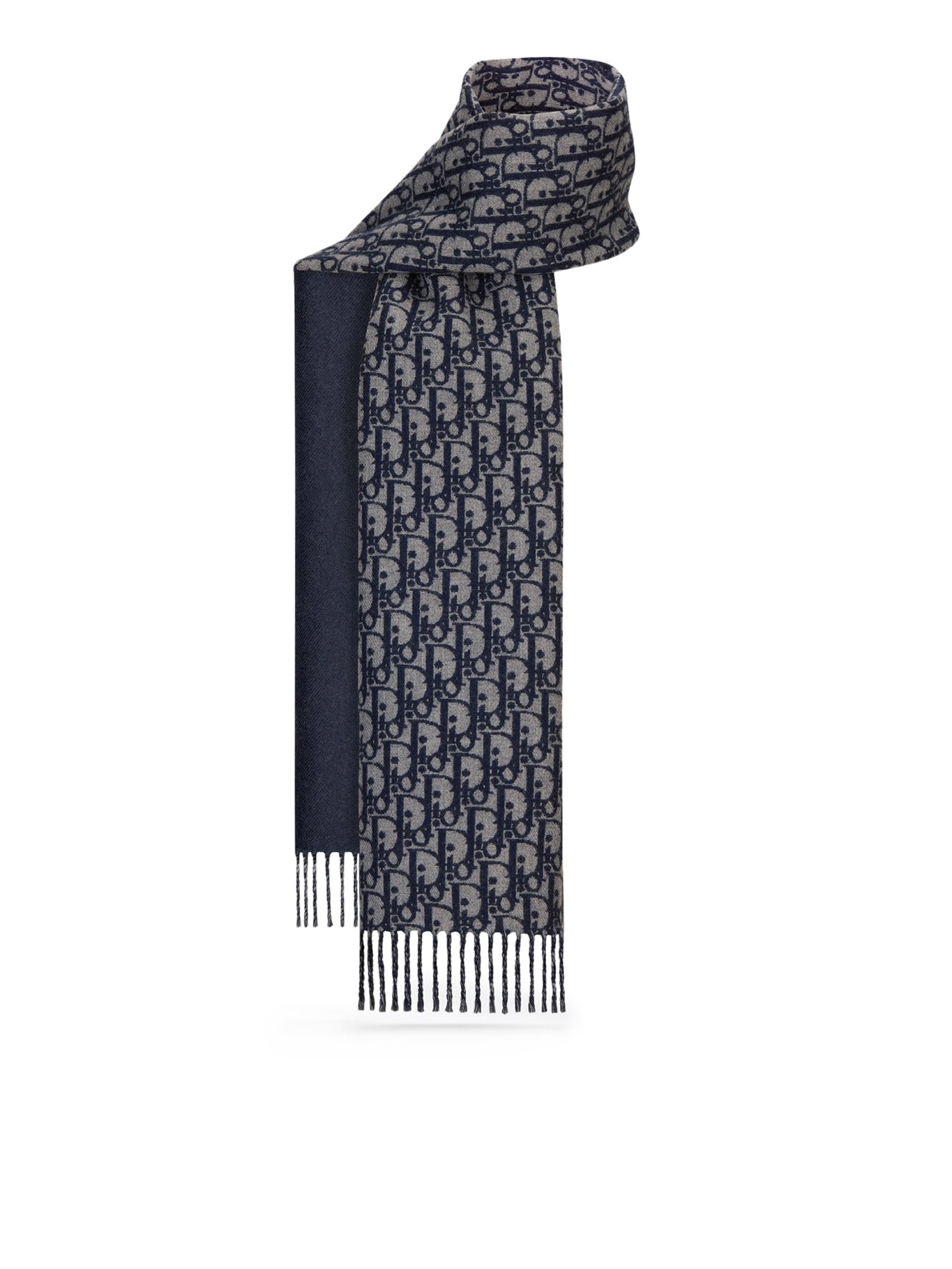 Double-faced Dior Oblique scarf