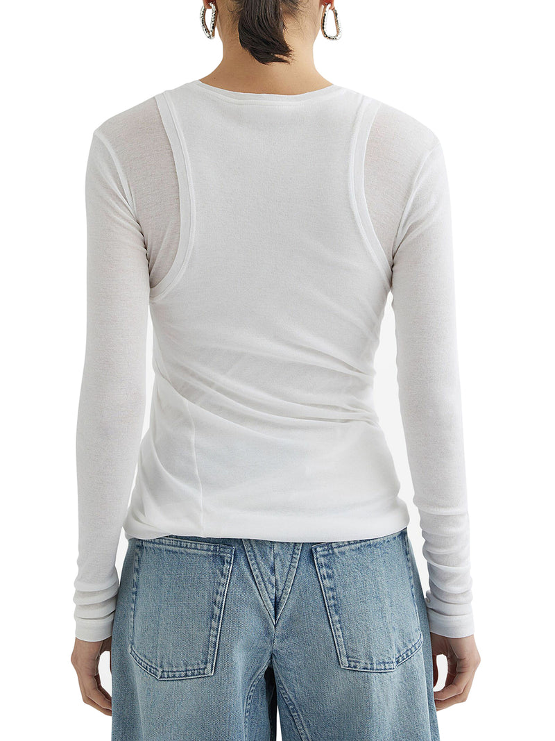 MULTILAYER COTTON T-SHIRT