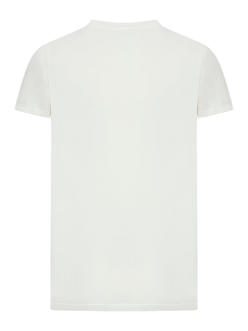 COTTON T-SHIRT WITH FRONT LOGO