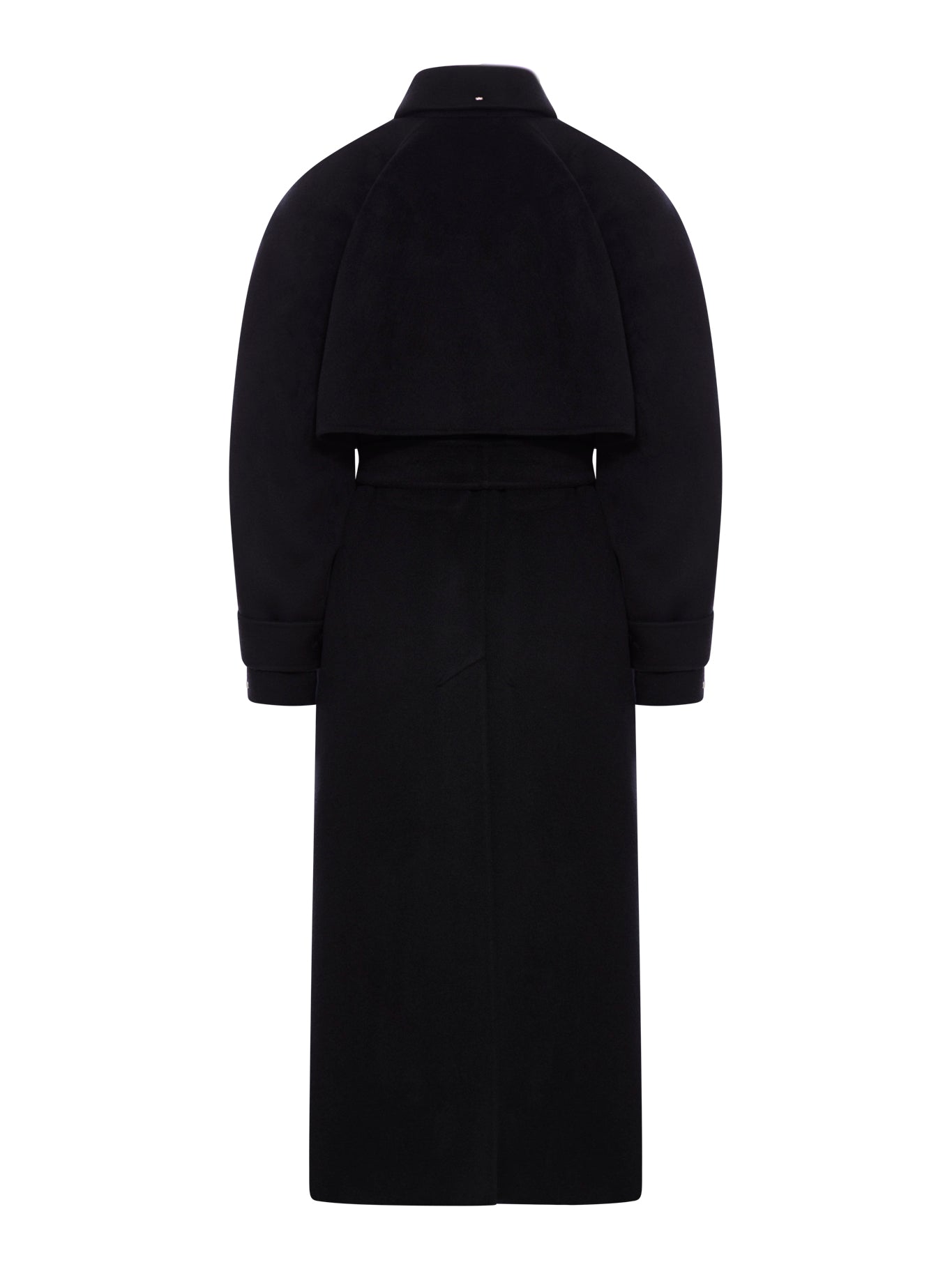 LONG WOOL AND CASHMERE COAT