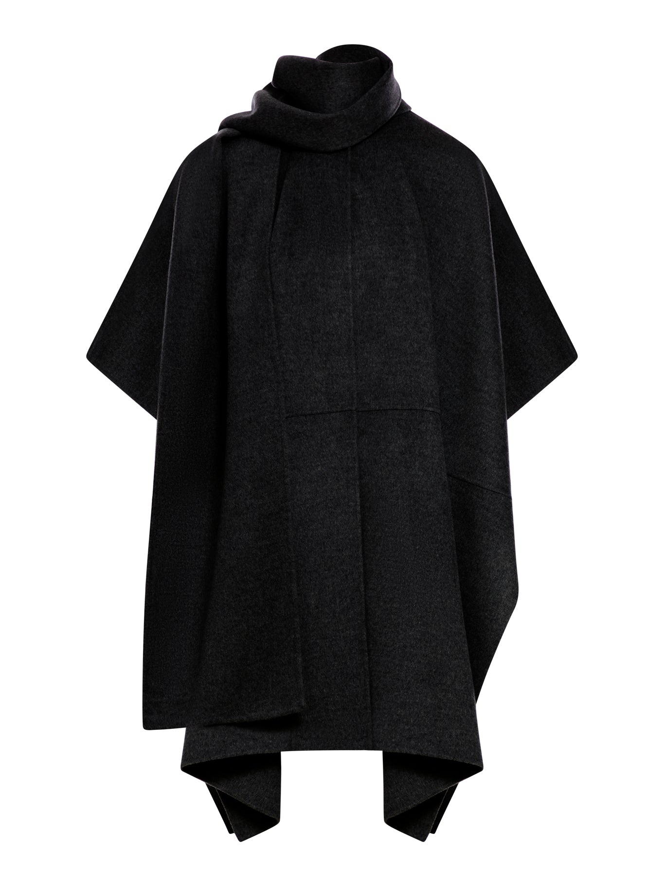 DOUBLÉ SCARF COAT