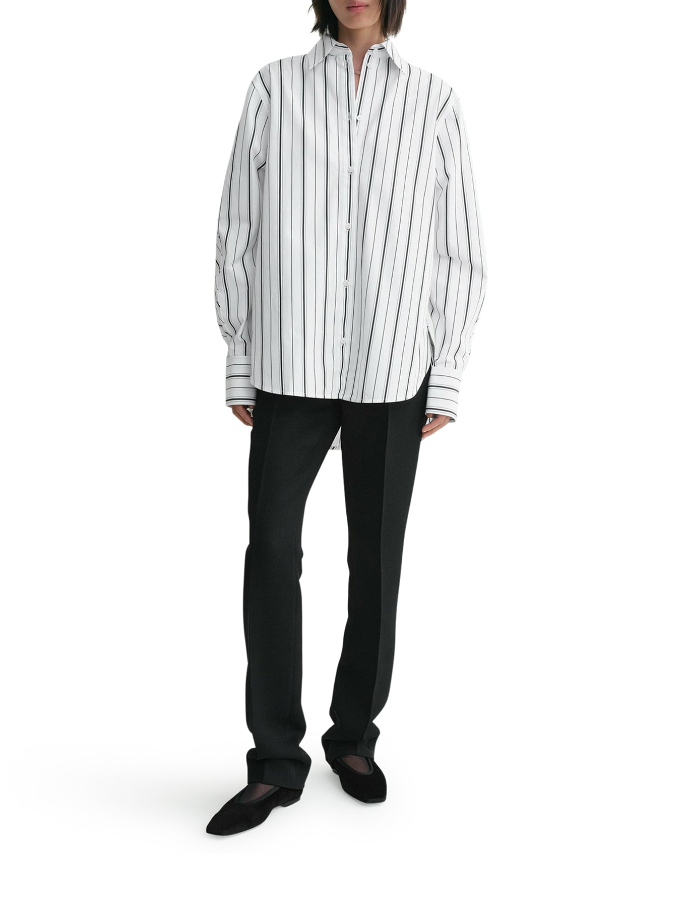 STRIPED COTTON SHIRT