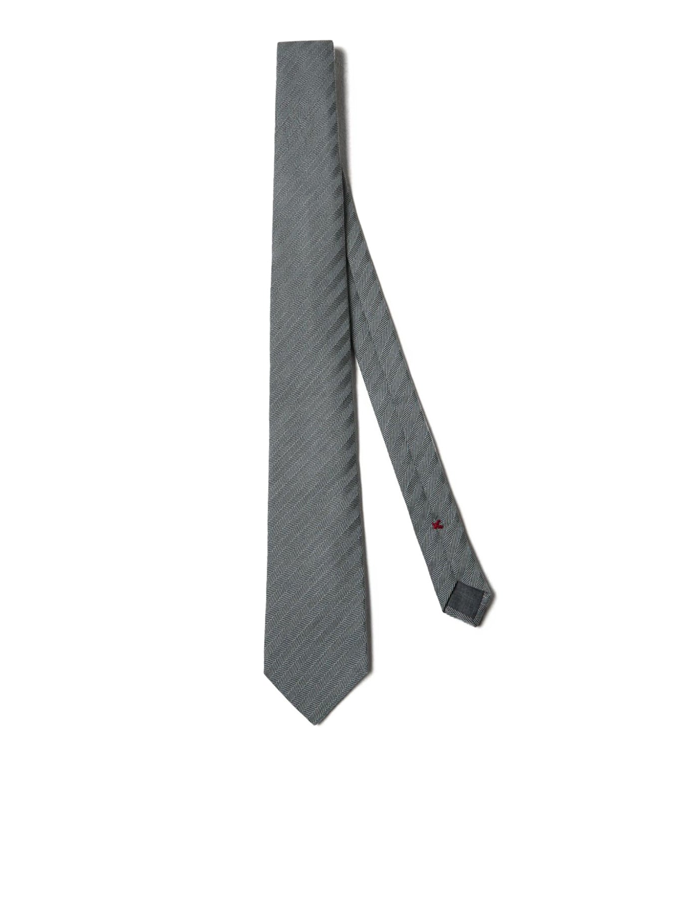 Tie with stripes