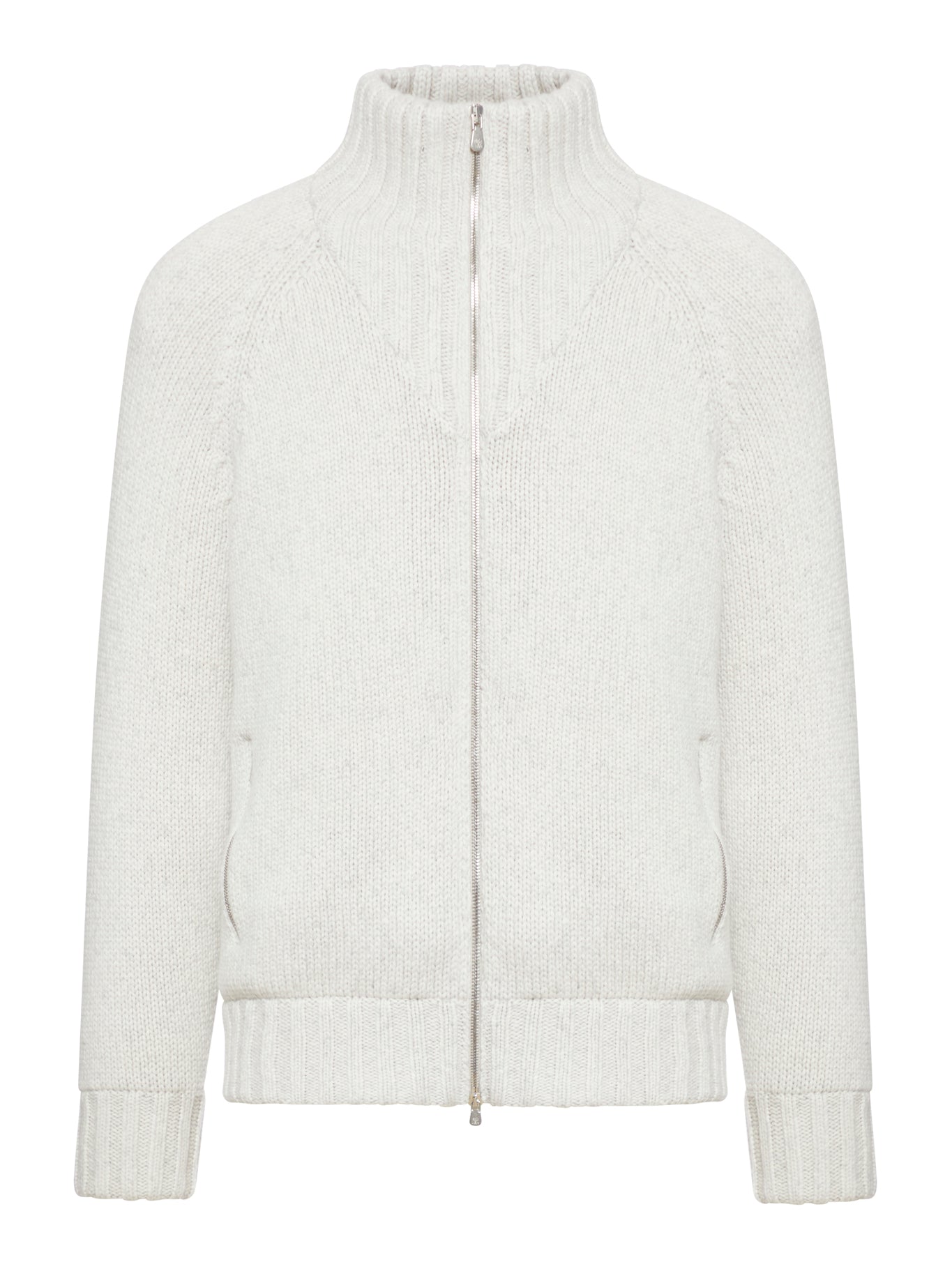 PADDED CASHMERE CARDIGAN