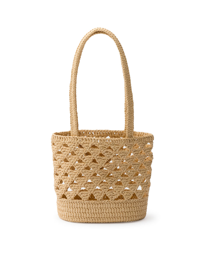 Crocheted shopping bag