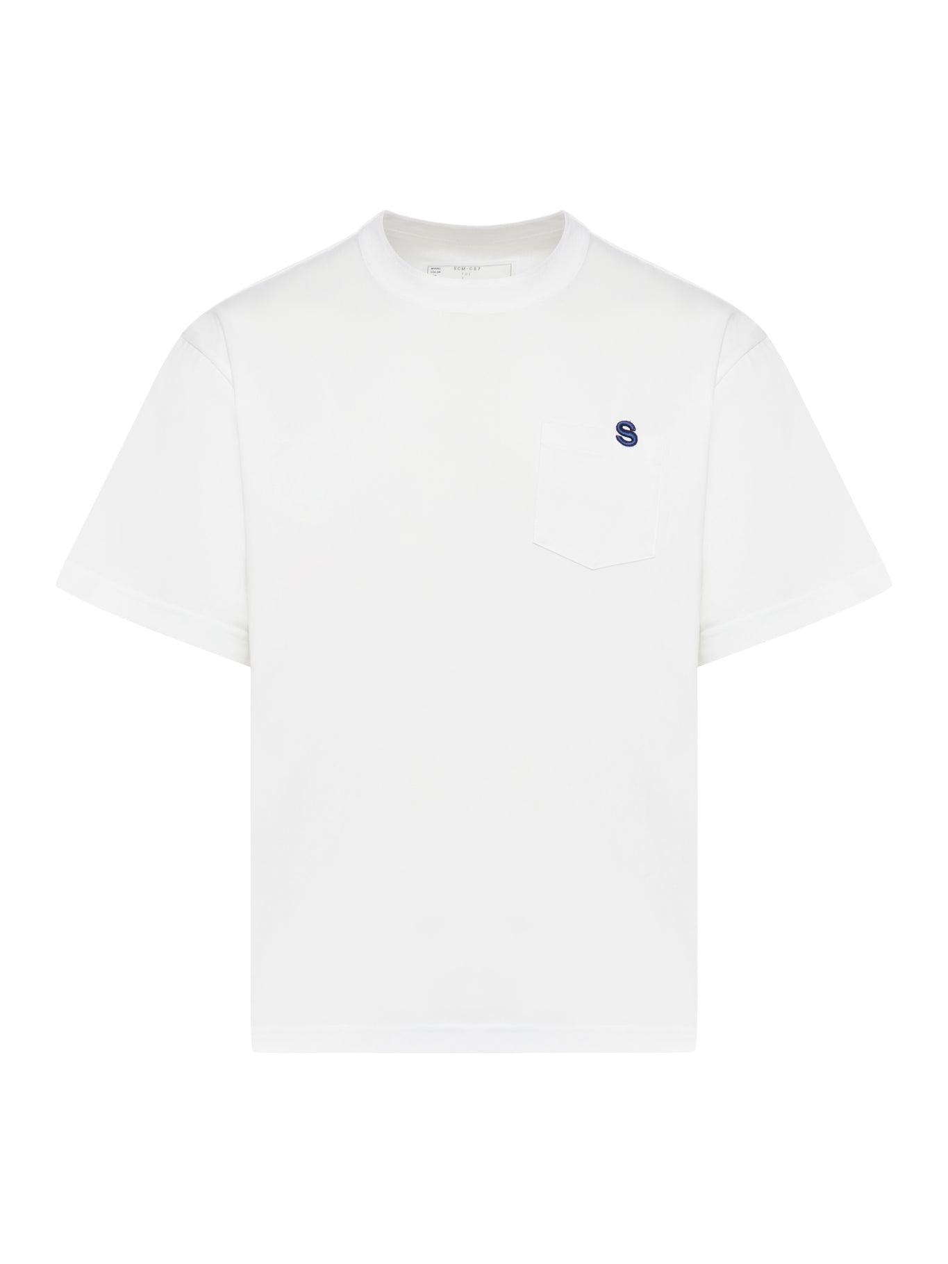 T-SHIRT WITH EMBROIDERED LOGO