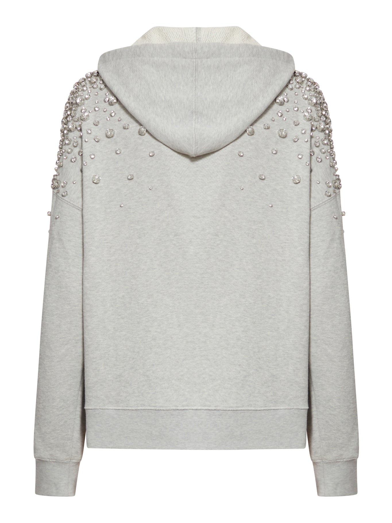 SWEATSHIRT WITH CRYSTALS