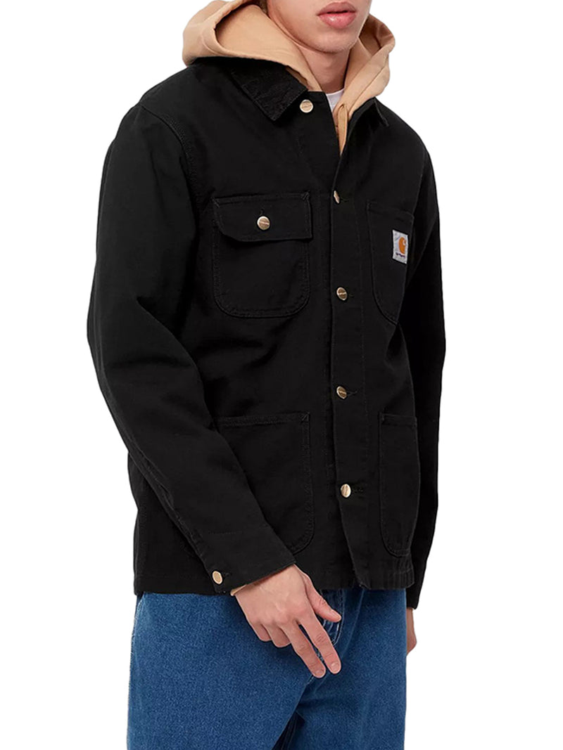 MICHIGAN DEARBORN CANVAS JACKET WITH VELVET COLLAR