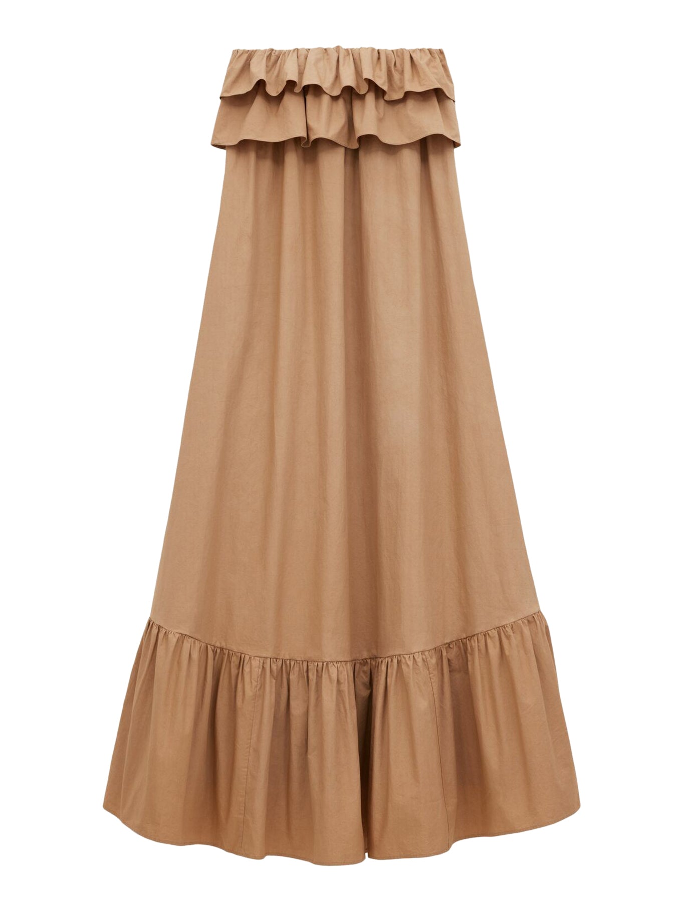 COTTON SAIA RUFFLED DRESS