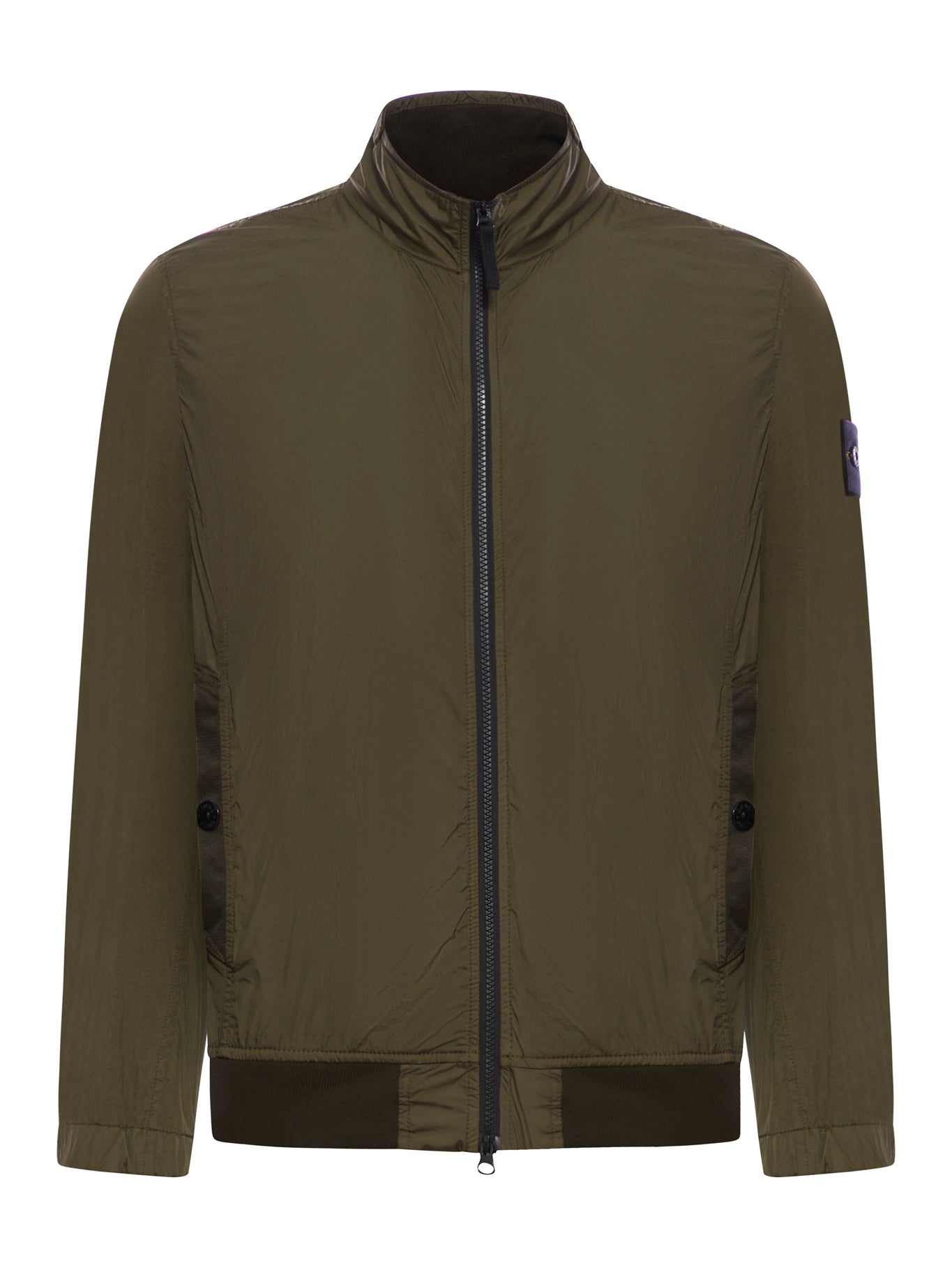 WIND JACKET WITH COMPASS APPLICATION