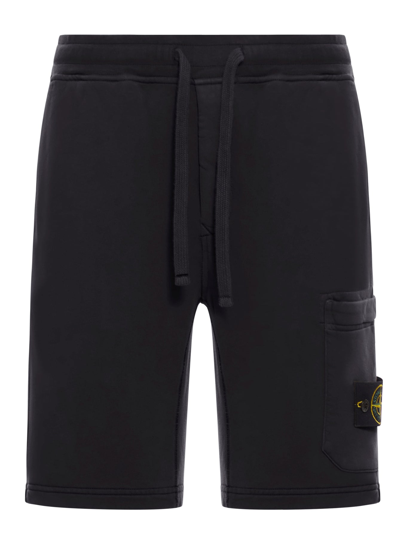 SPORTS BERMUDA SHORTS WITH COMPASS APPLICATION