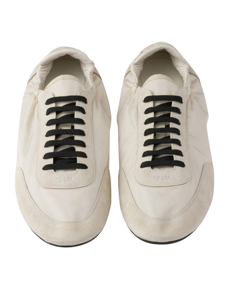 COLLAPSE SNEAKERS IN RE-NYLON AND SUEDE