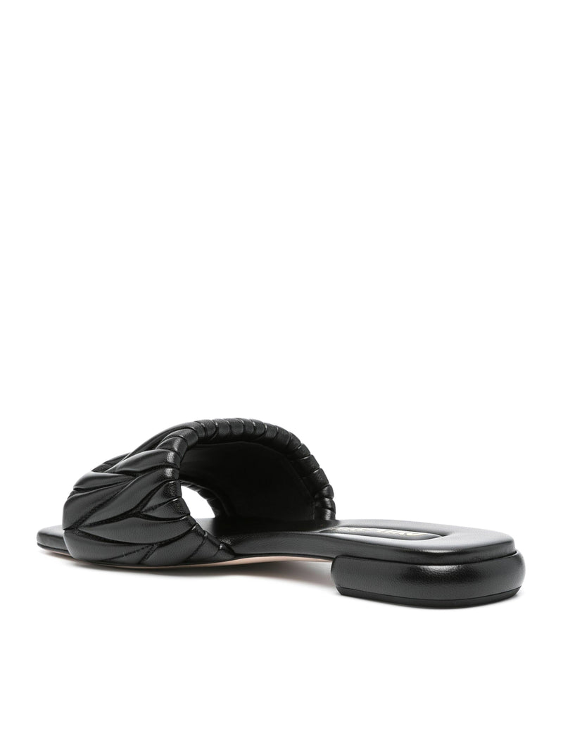 MATELASSE` LEATHER SANDALS