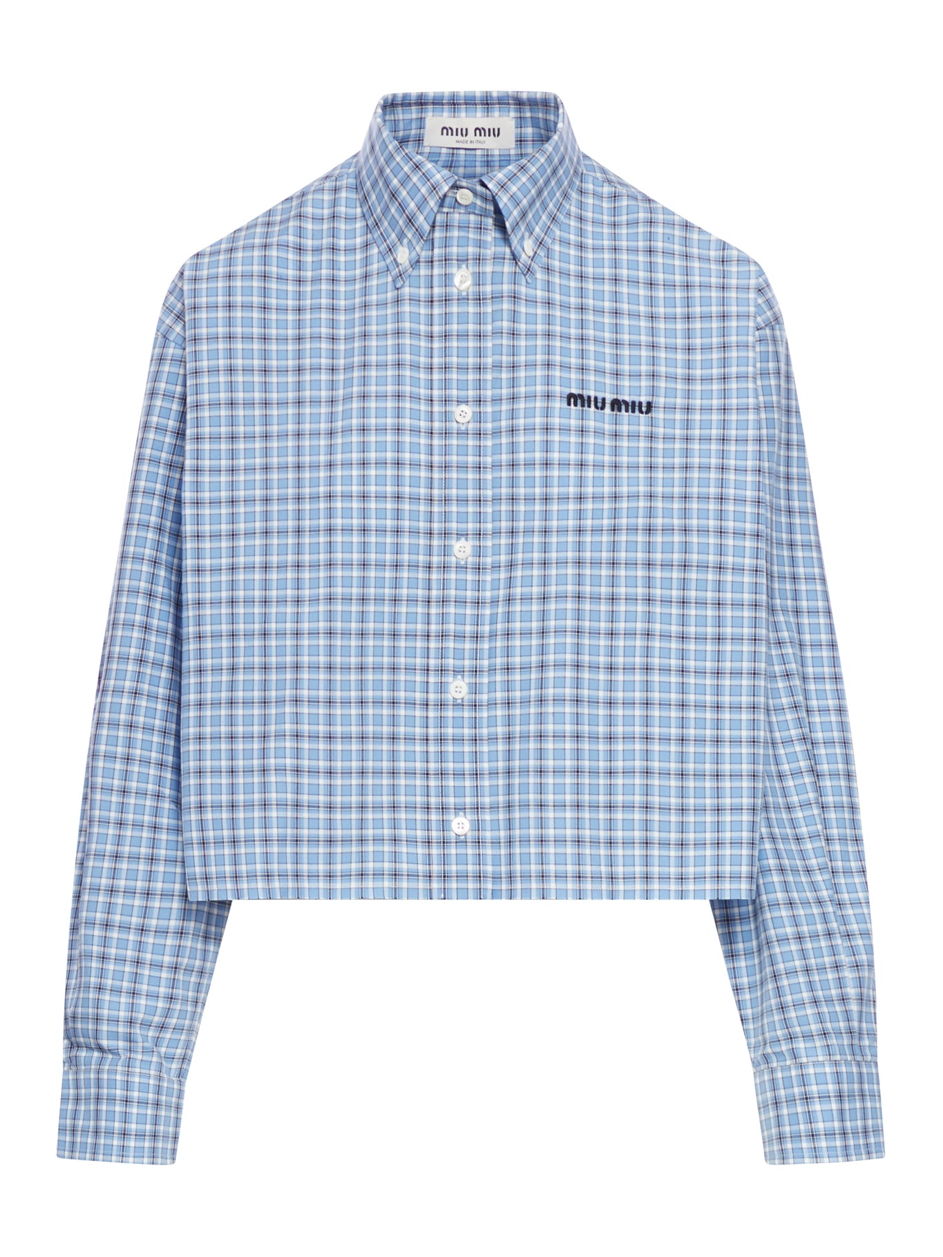 CHECK PRINT COTTON SHIRT