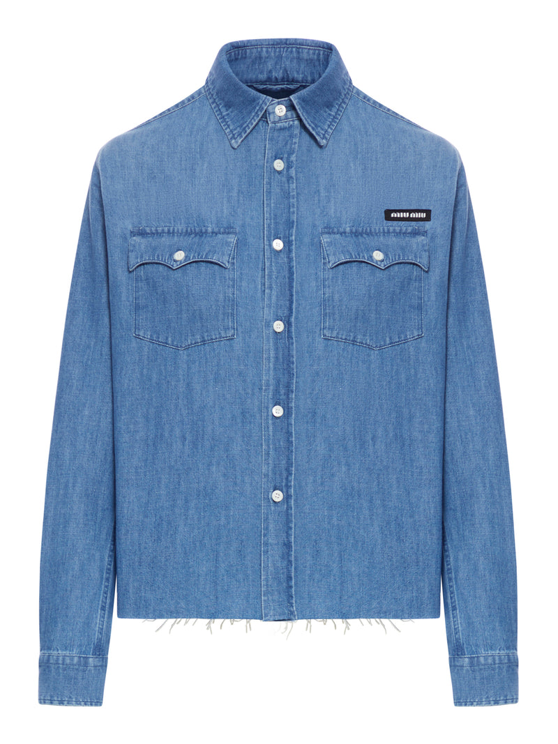 CHAMBRAY DENIM SHIRT