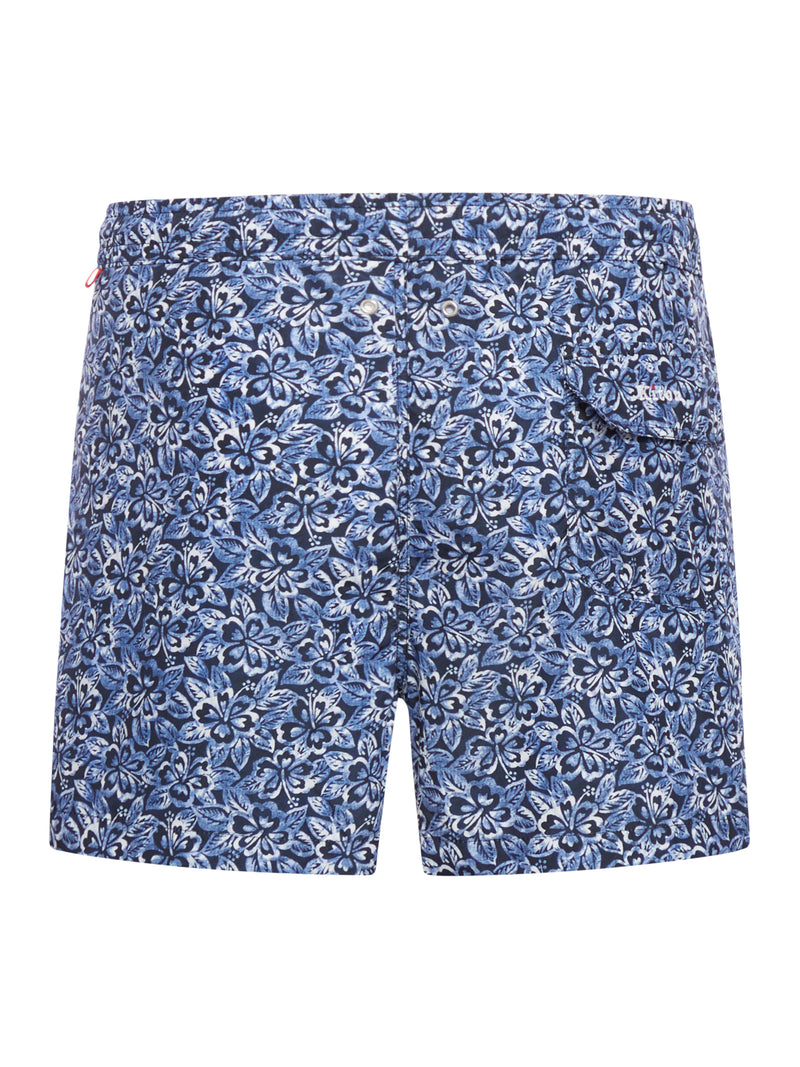 KITON PATTERNED SWIMSUIT