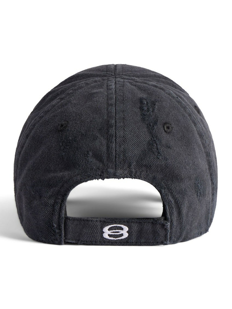 MEN`S UNITY SPORTS ICON CAP IN BLACK/WHITE