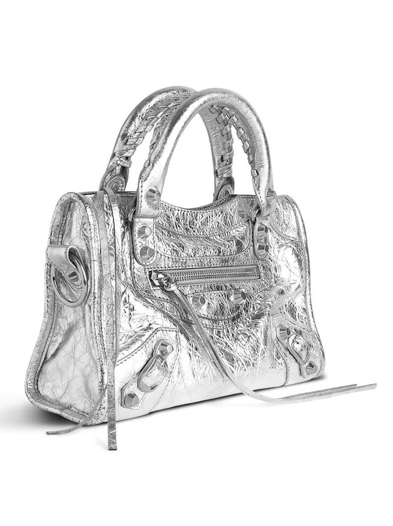 LE CITY MINI WOMEN`S SILVER BAG